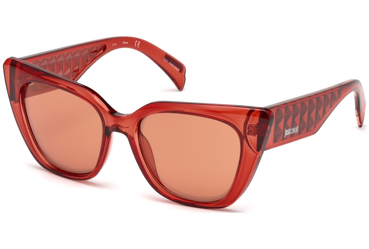 Ochelari de soare JUST CAVALLI JC782S-66U pentru Femei red, auriu