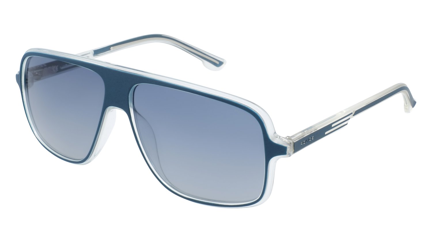 Ochelari de soare MAN POLICE SPL961-606RVP albastru