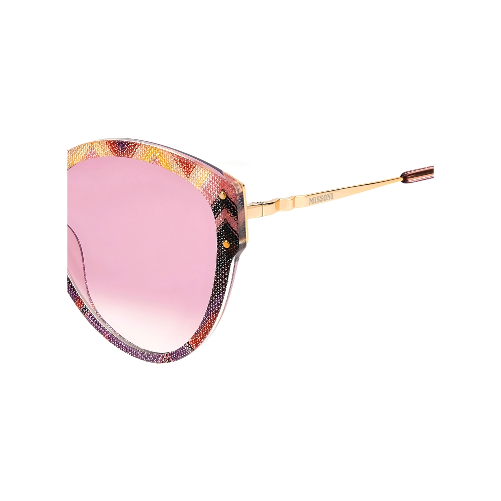 Ochelari de soare MISSONI MIS-0004SOB3 pentru Femei auriu degraded roz