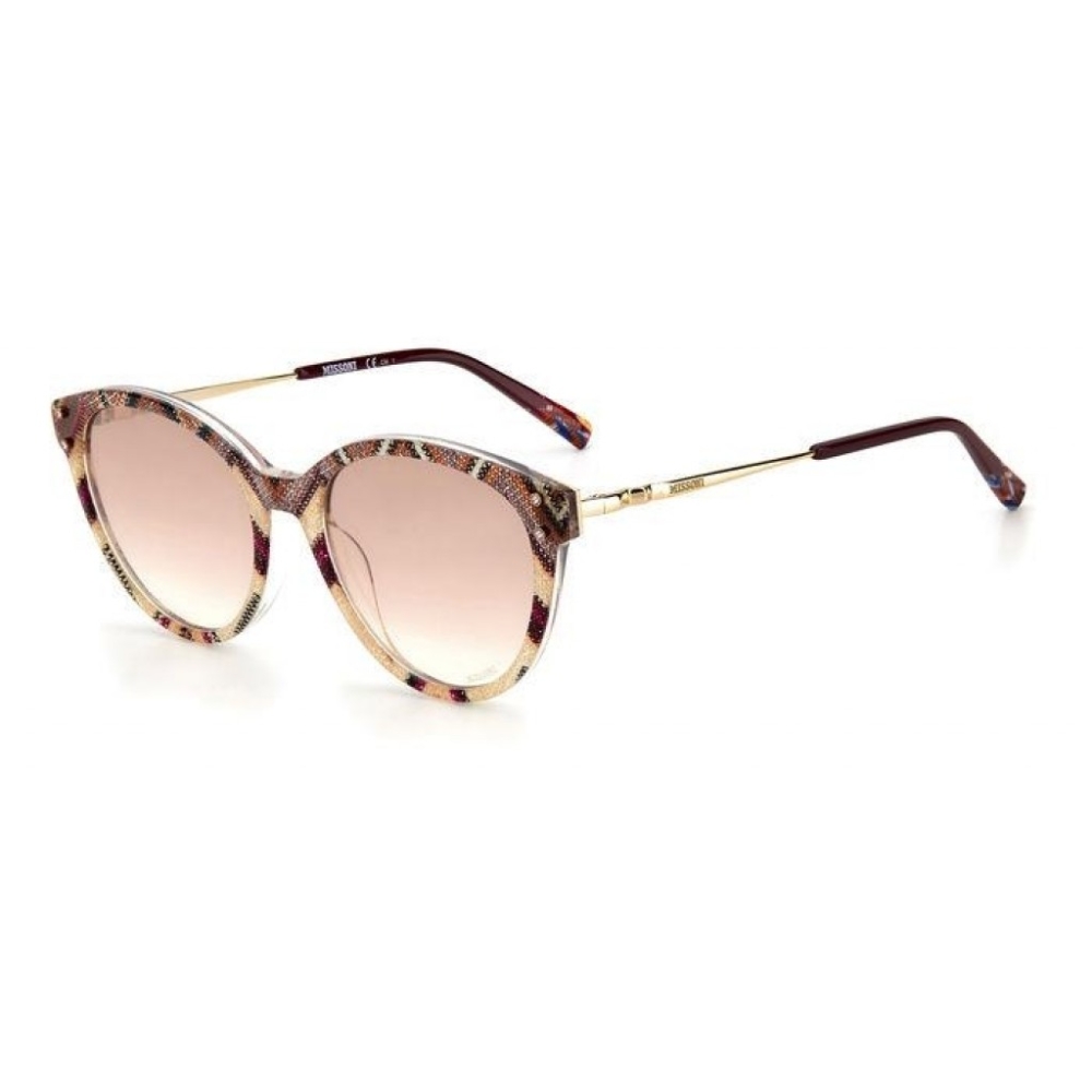 Ochelari de soare MISSONI MIS0026S5NDF5 pentru Femei auriu argintiu degraded roz