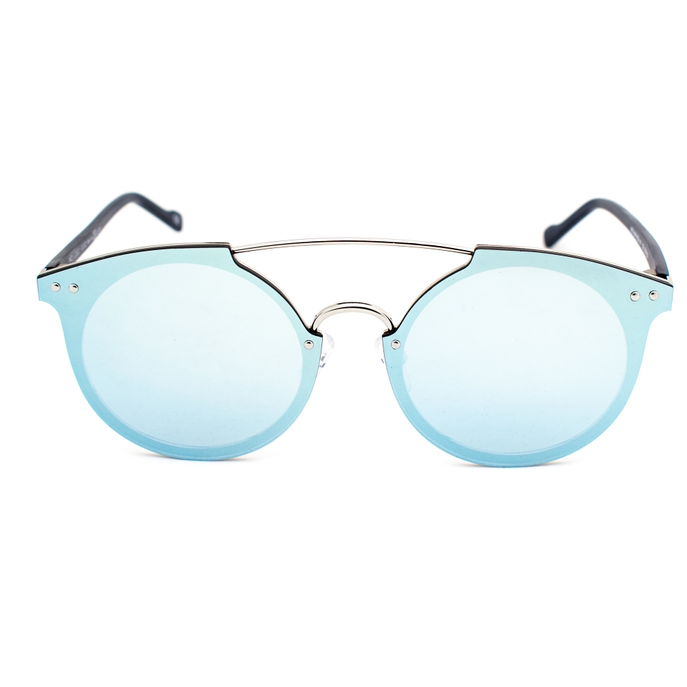 Ochelari de soare NO LOGO 9884-E338ES pentru Femei mate bleumarin albastru