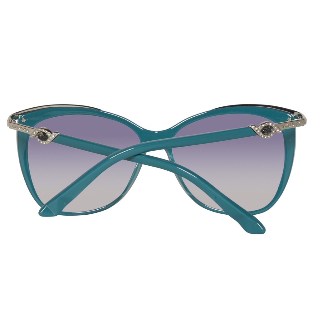 Ochelari de soare SWAROVSKI SK0104-5787W pentru Femei turcoaz albastru