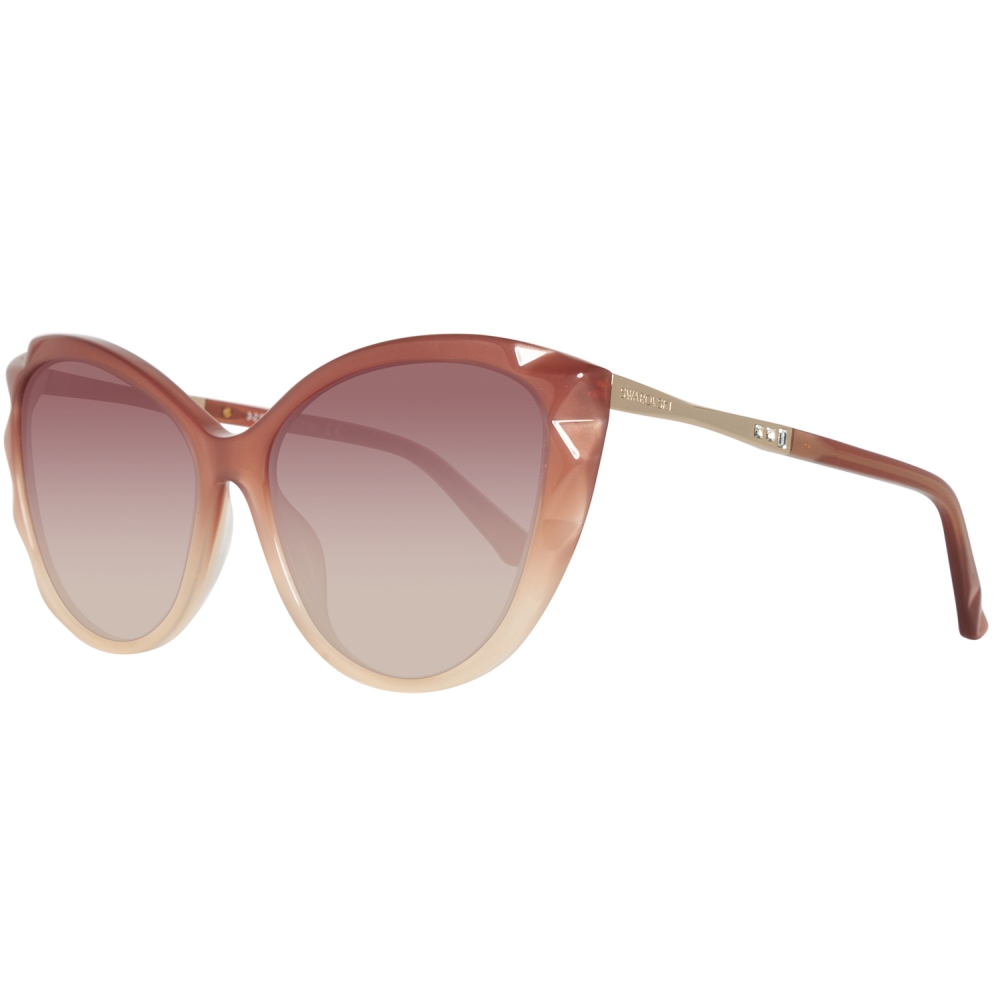 Ochelari de soare SWAROVSKI SK0107-5772F pentru Femei roz maro