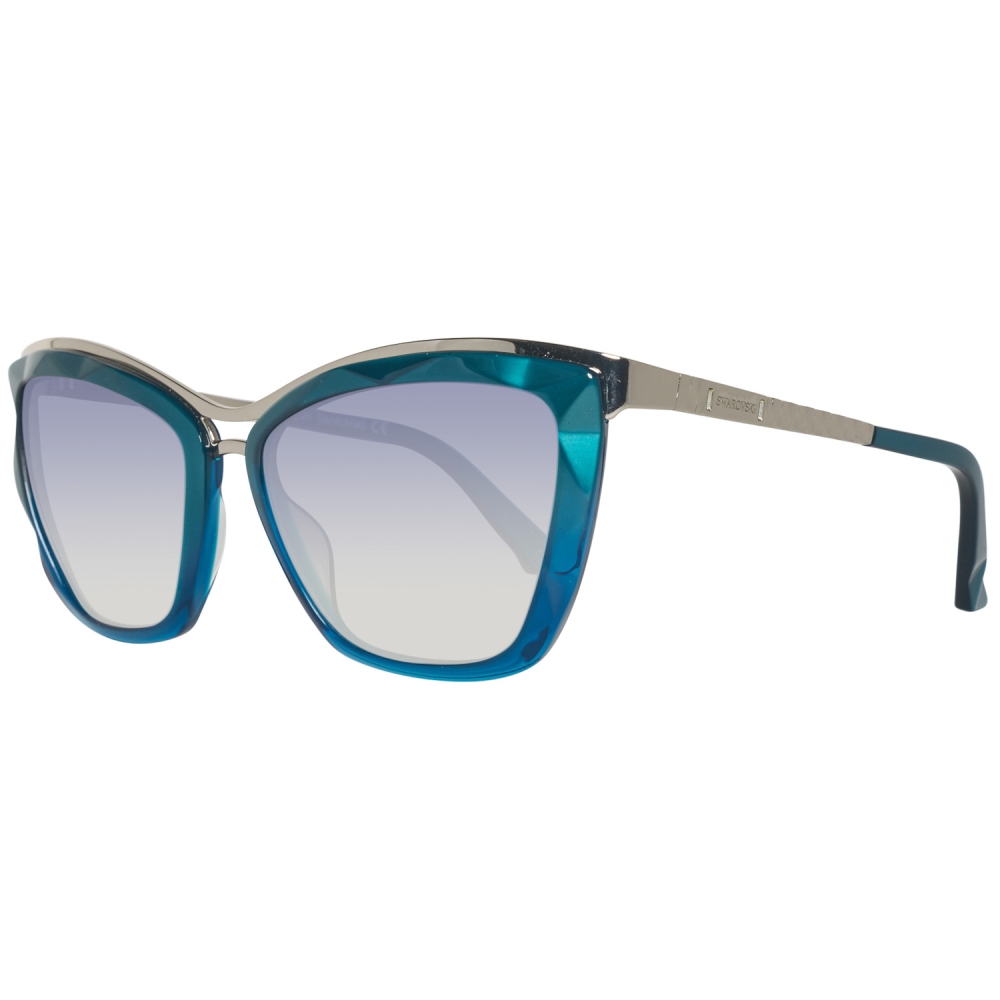 Ochelari de soare SWAROVSKI SK0116-5687W pentru Femei turcoaz albastru