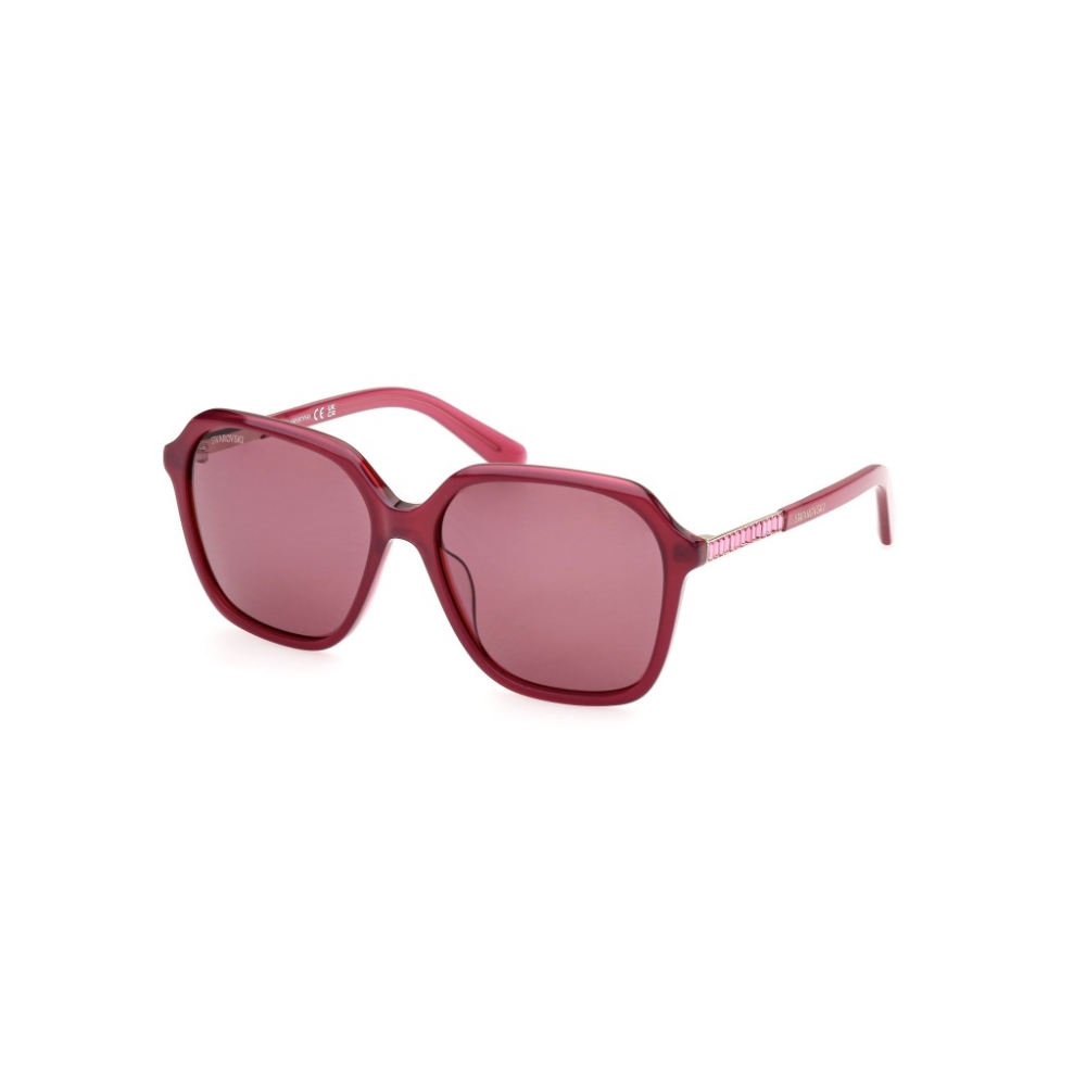 Ochelari de soare SWAROVSKI SK0390-5674Y pentru Femei roz violet