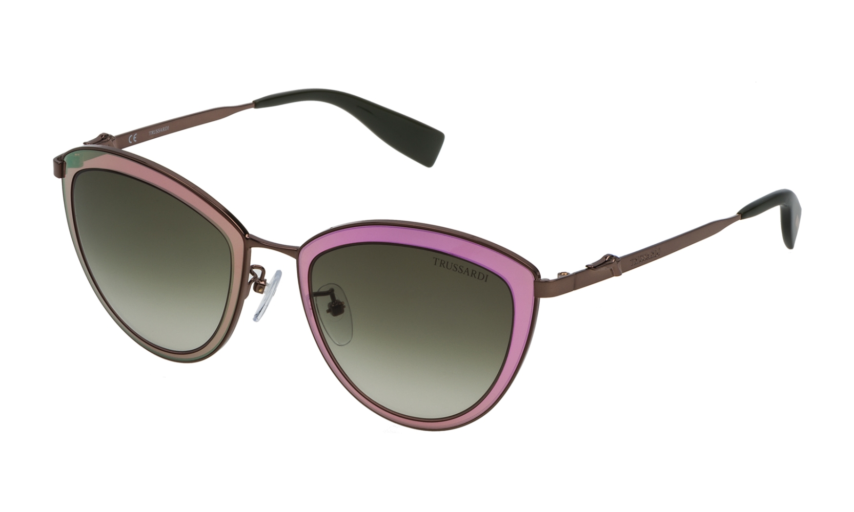 Ochelari de soare TRUSSARDI STR181528G7X pentru Femei maro