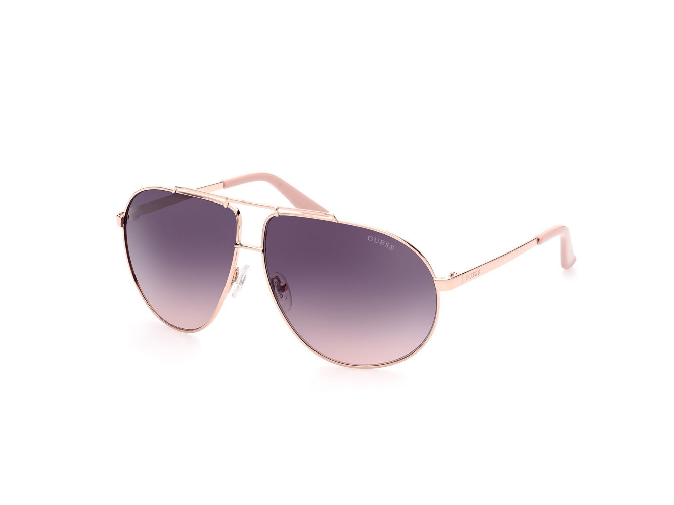 Ochelari de soare Unisex GUESS GU5208-6428B roz auriu