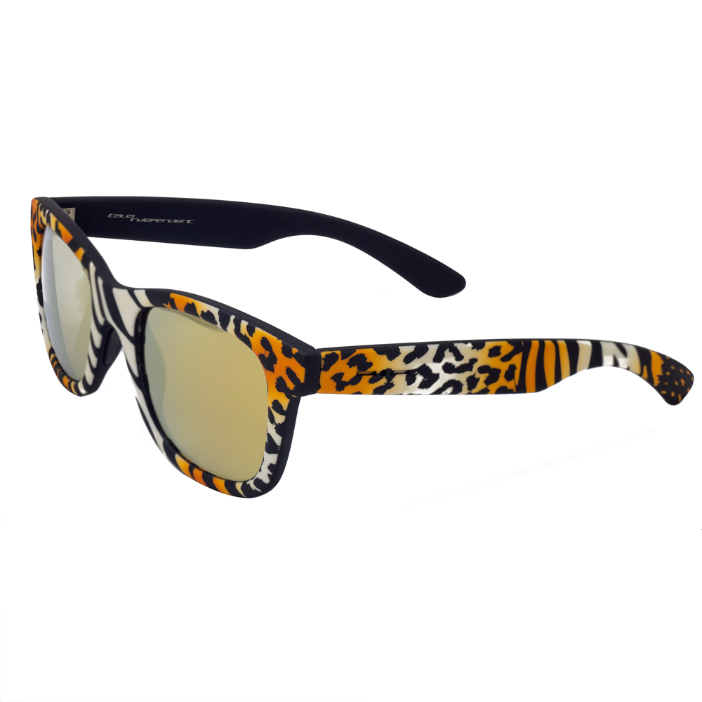 Ochelari de soare UNISEX ITALIA INDEPENDENT 0090-ZEB-001 galben