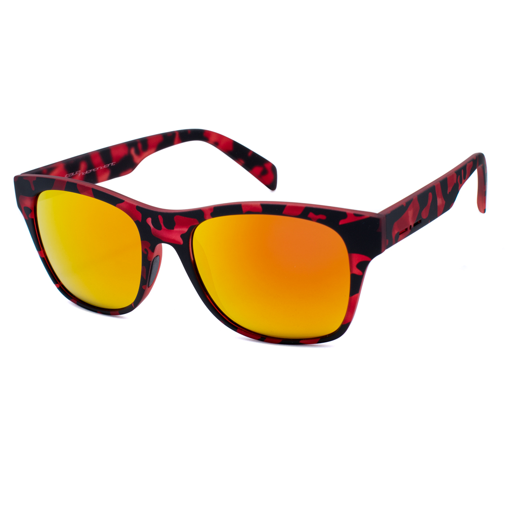 Ochelari de soare UNISEX ITALIA INDEPENDENT 0901-142-000 rosu negru