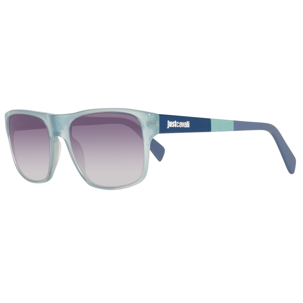 Ochelari de soare UNISEX JUST CAVALLI JC743S-5787B turcoaz gri