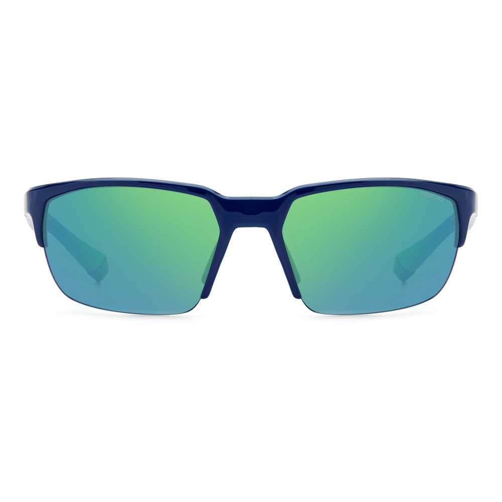 Ochelari de soare Unisex POLAROID PLD7041SRNB5Z albastru verde