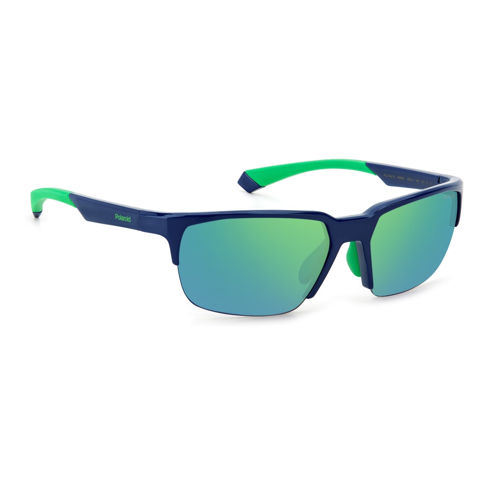 Ochelari de soare Unisex POLAROID PLD7041SRNB5Z albastru verde