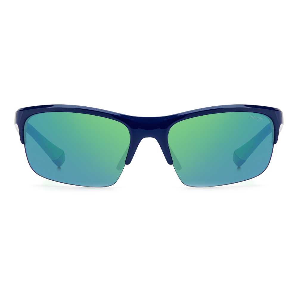 Ochelari de soare Unisex POLAROID PLD7042SRNB5Z albastru verde