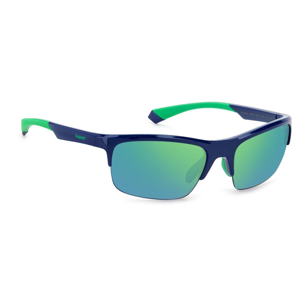 Ochelari de soare Unisex POLAROID PLD7042SRNB5Z albastru verde