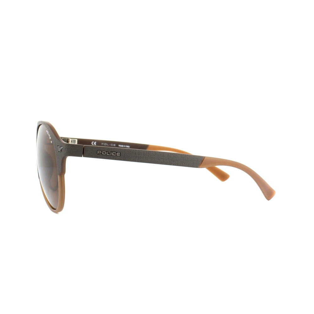 Ochelari de soare UNISEX POLICE SPL1635594CP maro