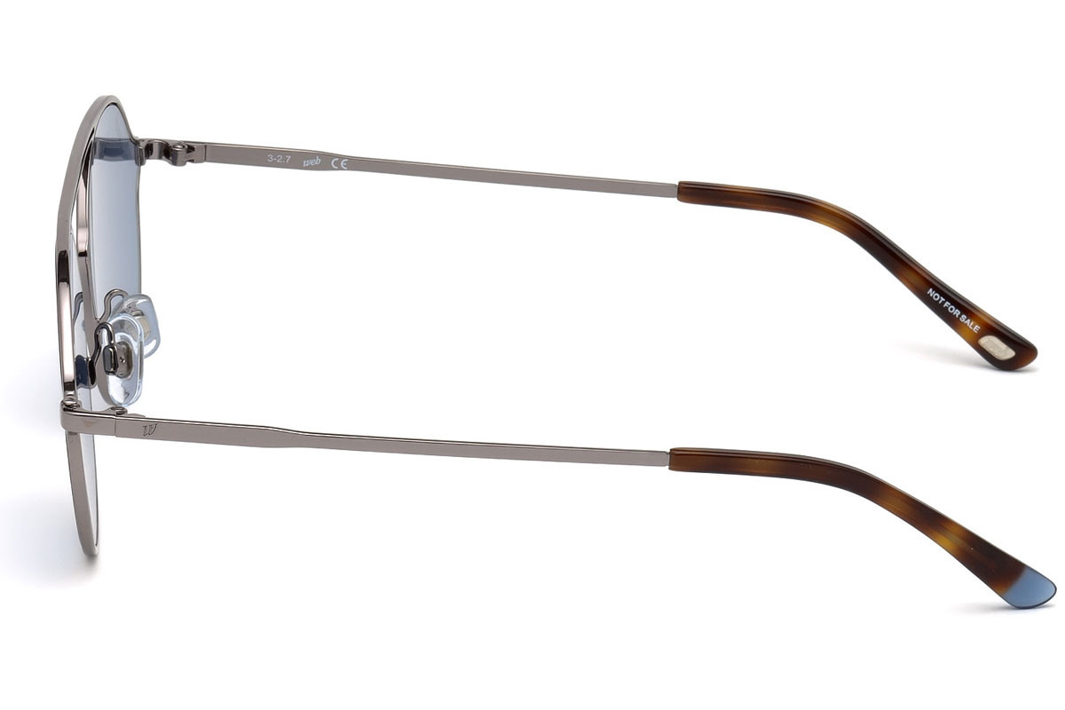 Ochelari de soare UNISEX WEB EYEWEAR WE0198-08V argintiu