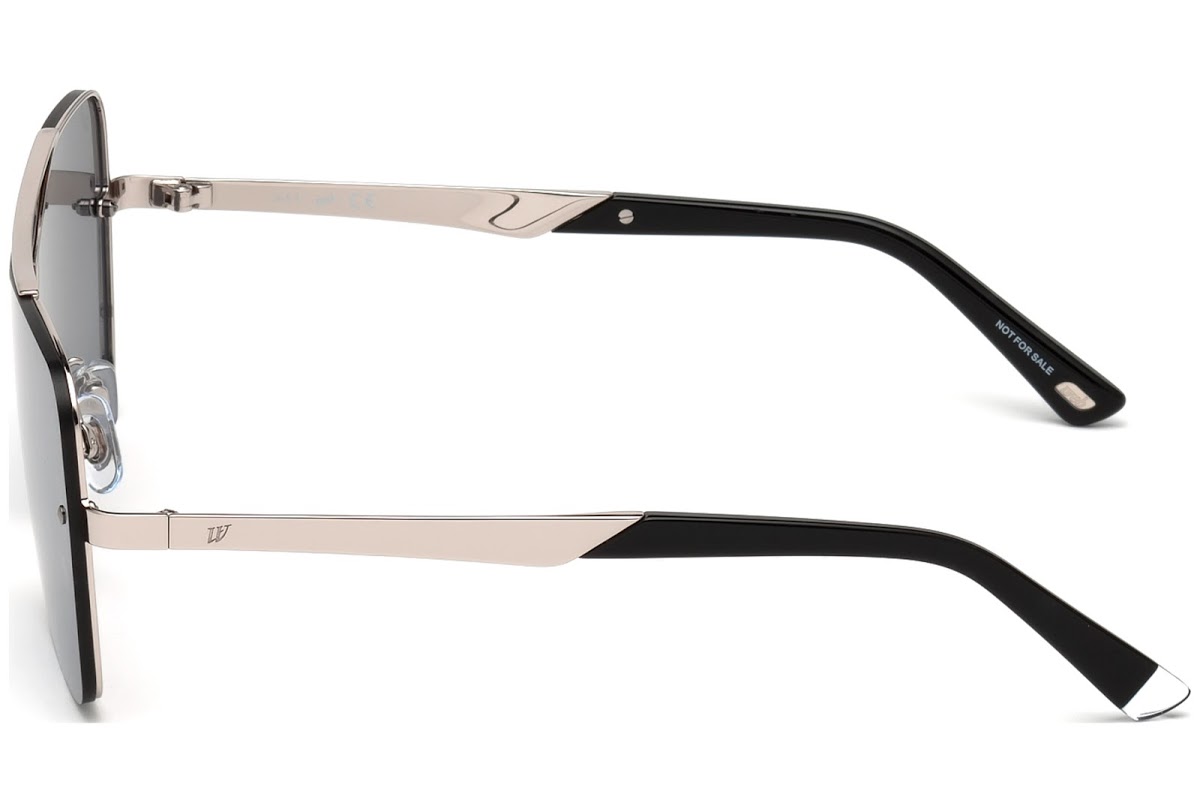 Ochelari de soare UNISEX WEB EYEWEAR WE0202-16C argintiu