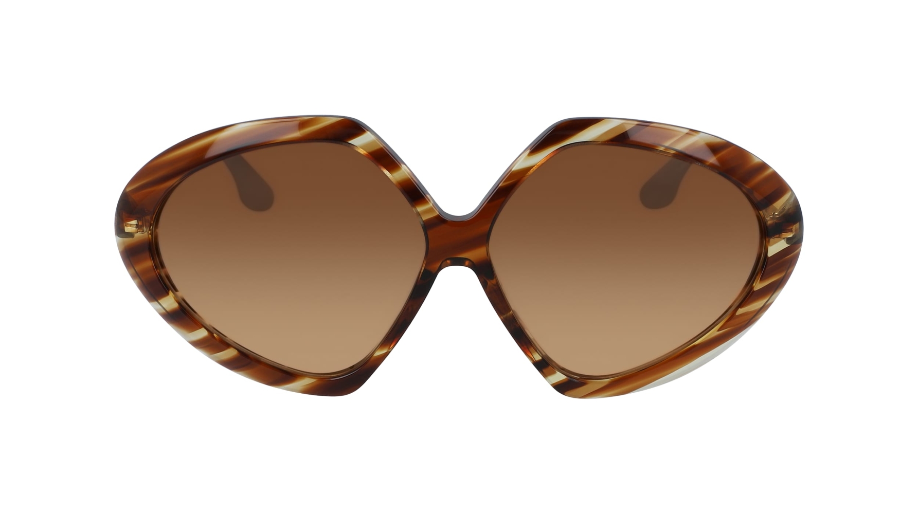 Ochelari de soare VICTORIA BECKHAM VB614S-211 pentru Femei maro rayas