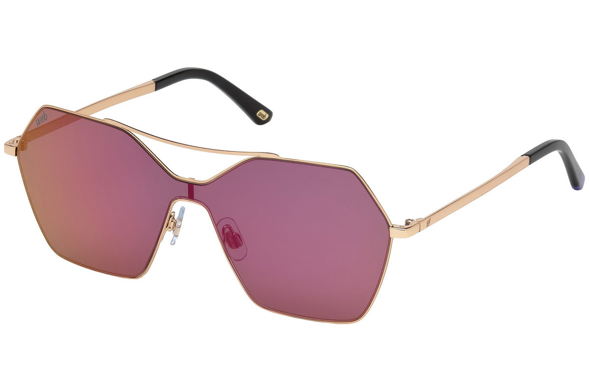 Ochelari de soare WEB EYEWEAR WE0213-34Z pentru Femei roz auriu mov