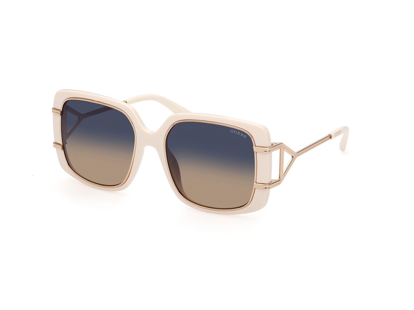 Ochelari de soare GUESS GU7854-5725W pentru Femei roz alb