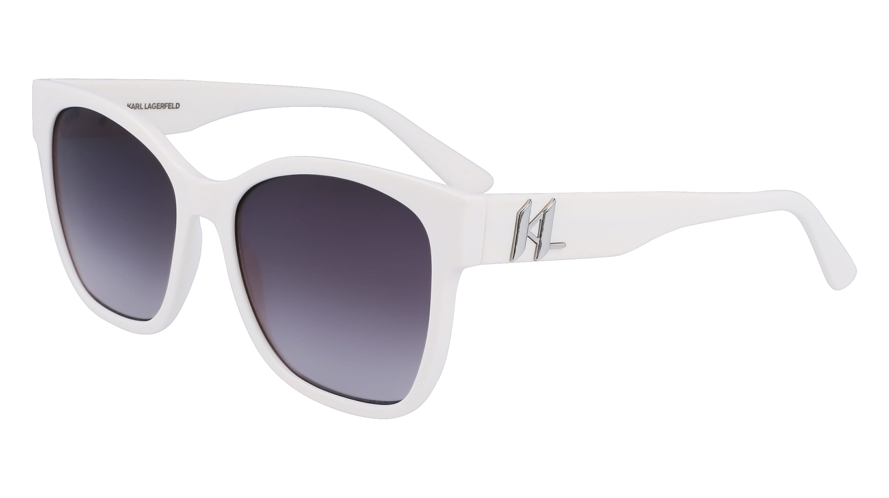 Ochelari de soare KARL LAGERFELD KL6087S-105 pentru Femei alb