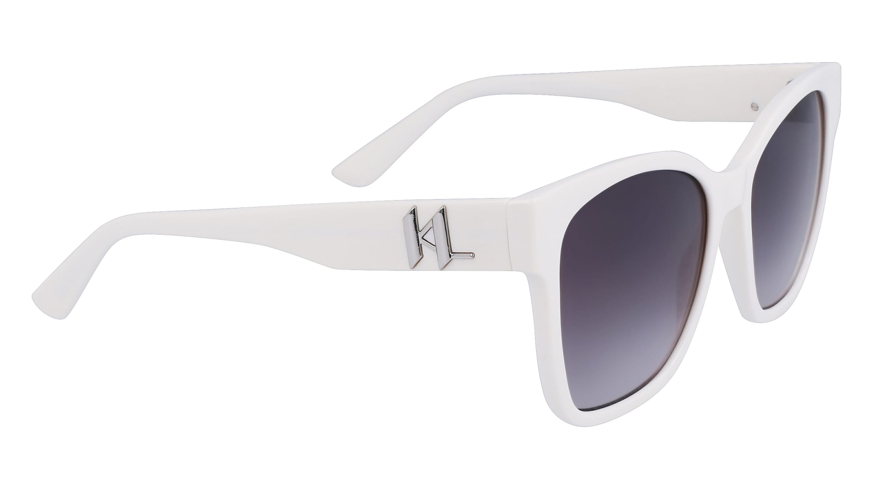 Ochelari de soare KARL LAGERFELD KL6087S-105 pentru Femei alb