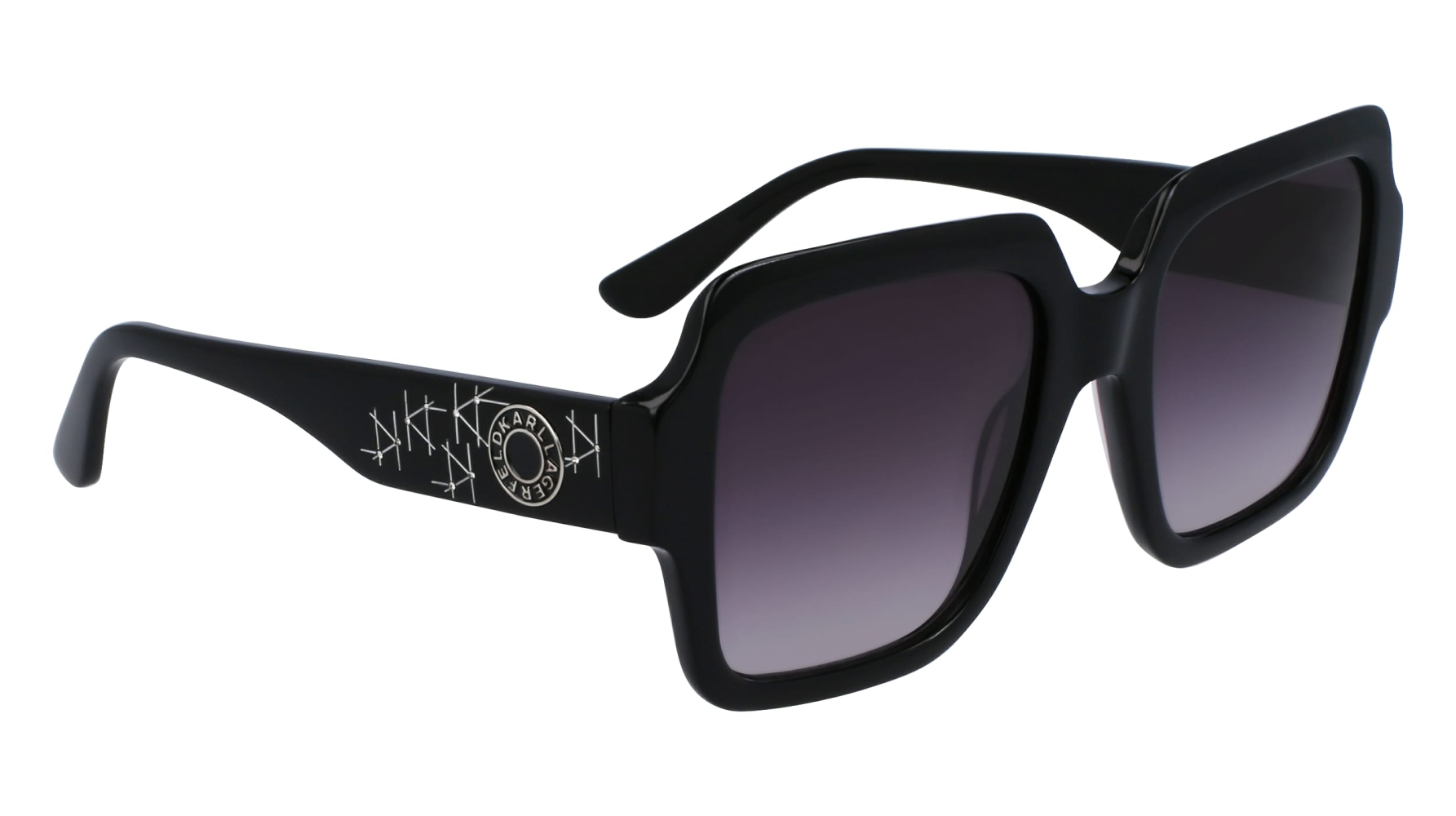 Ochelari de soare KARL LAGERFELD KL6104SR-001 pentru Femei negru