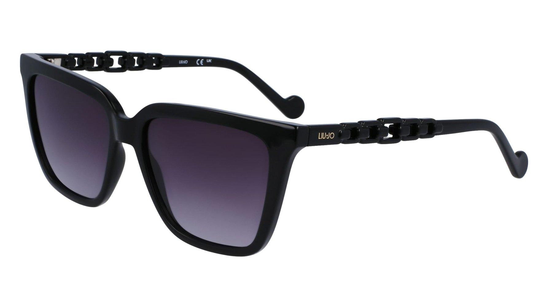 Ochelari de soare LIUJO LJ780S-001 pentru Femei negru