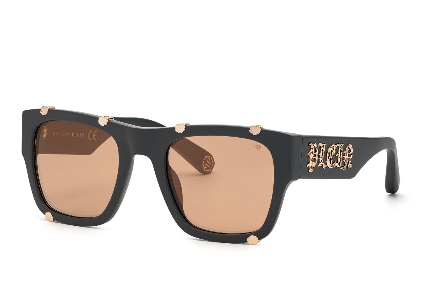 Ochelari de soare MAN PHILIPP PLEIN SPP042W54L46G negru