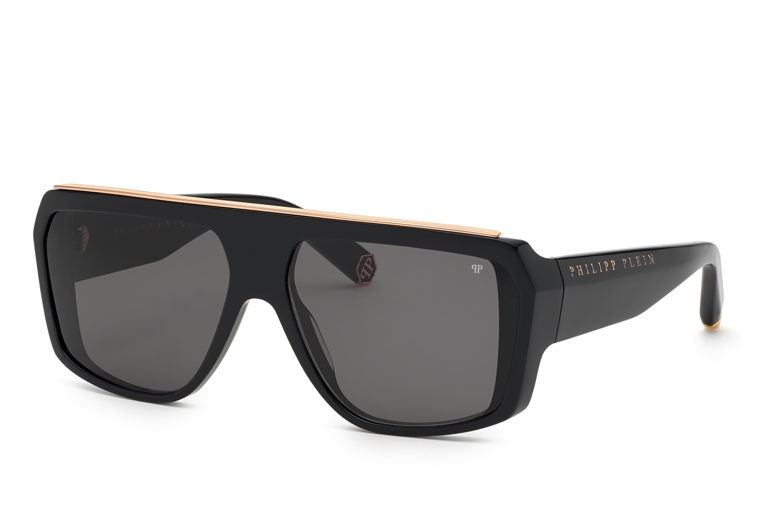 Ochelari de soare MAN PHILIPP PLEIN SPP074-640700 negru