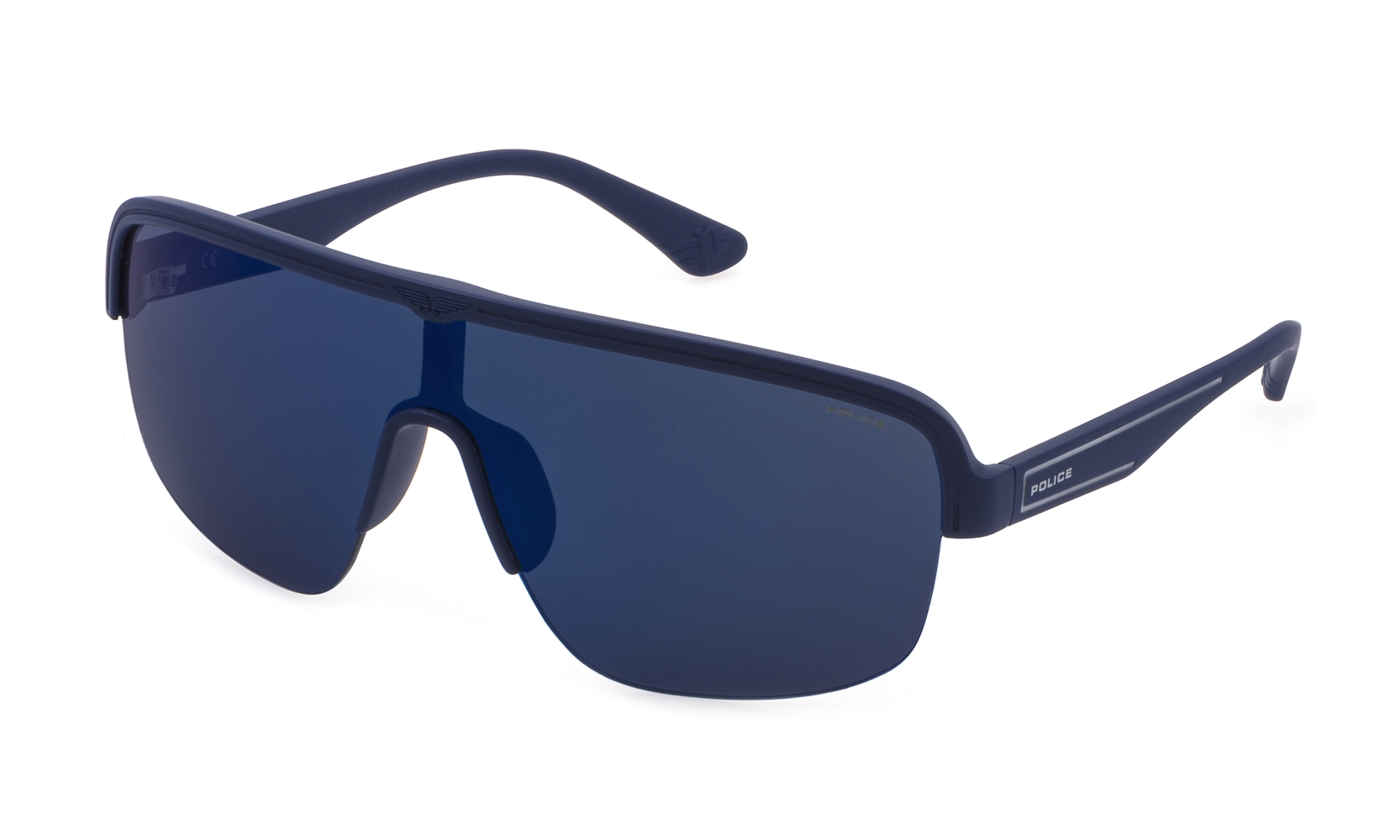 Ochelari de soare MAN POLICE SPLB47-996QSB albastru