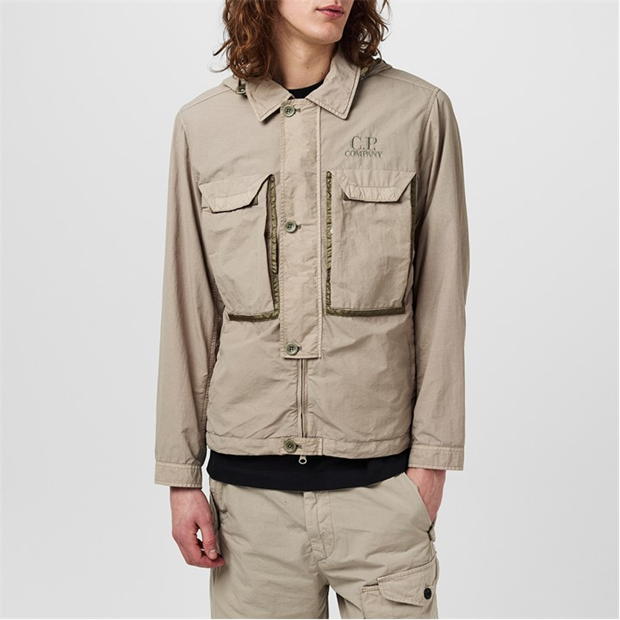 CP COMPANY Cp Company Flatt Nylon Goggle Overshirt