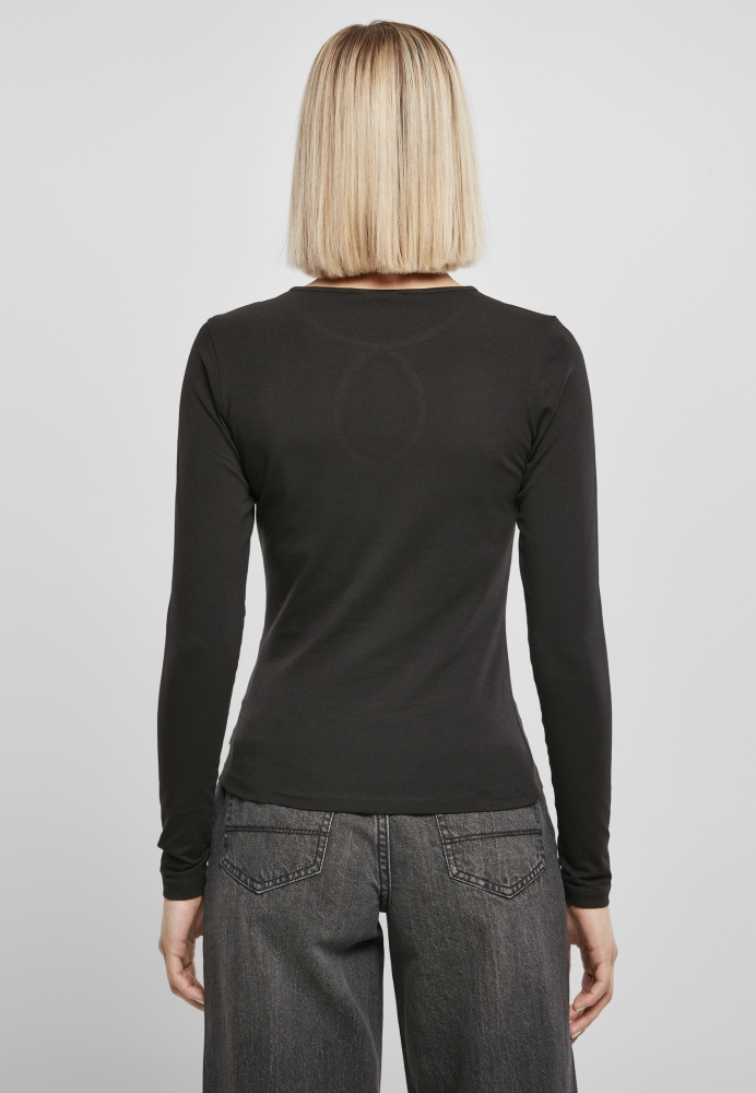 Organic Keyhole Longsleeve dama Urban Classics