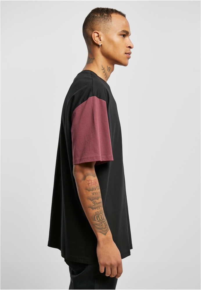 Tricou Organic Oversized Colorblock Urban Classics