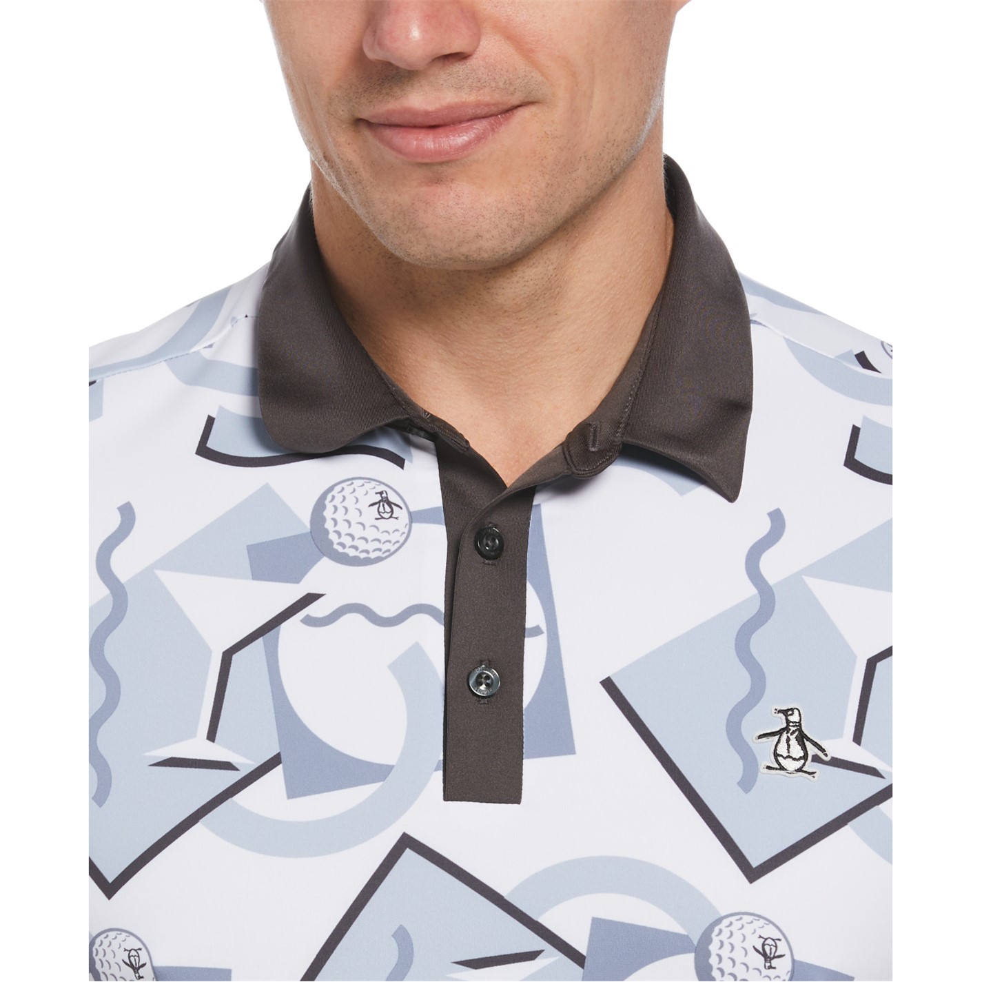 Original Penguin Golf Hvywght Abstrct Sn99