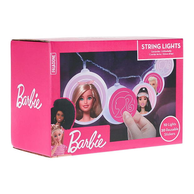 Paladone Barbie String Lights with Stickers