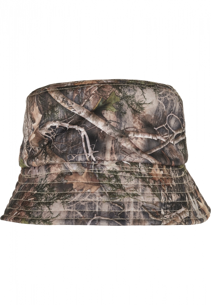 Sherpa Real Tree Camo Reversible Bucket Hat Flexfit