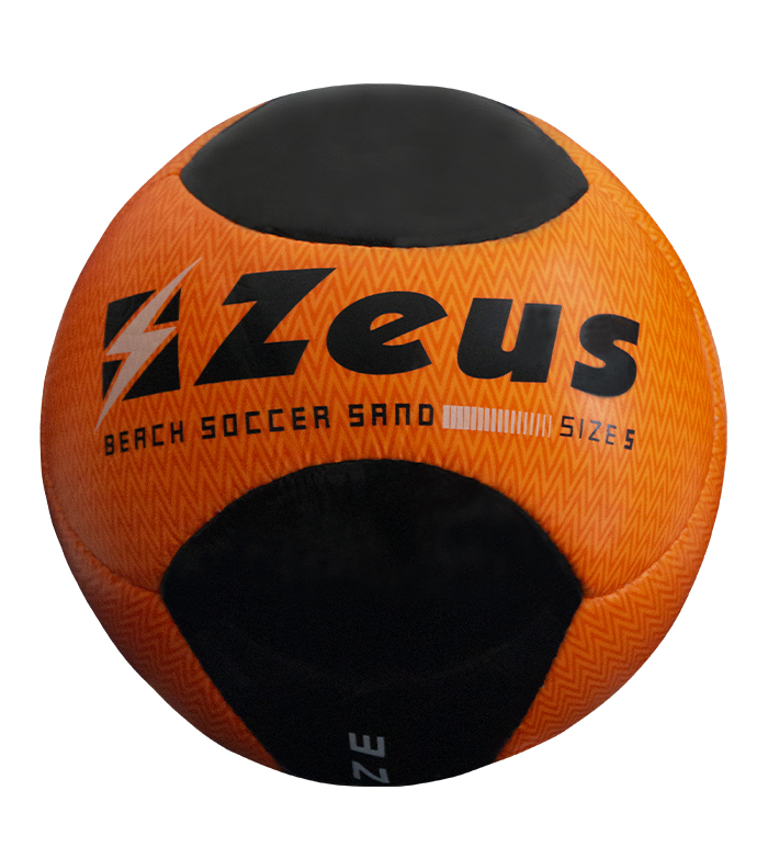 PALLONE BEACH SOCCER SAND Zeus portocaliu fosforescent negru