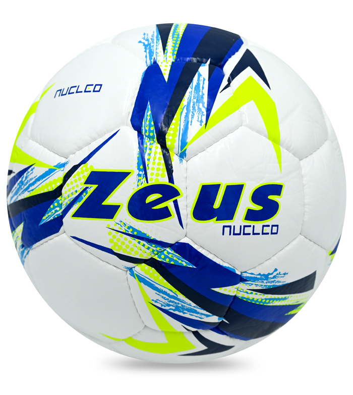 PALLONE NUCLEO Zeus alb albastru roial