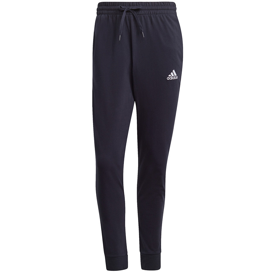 Spodnie męskie adidas Essentials Single granatowe GK9259