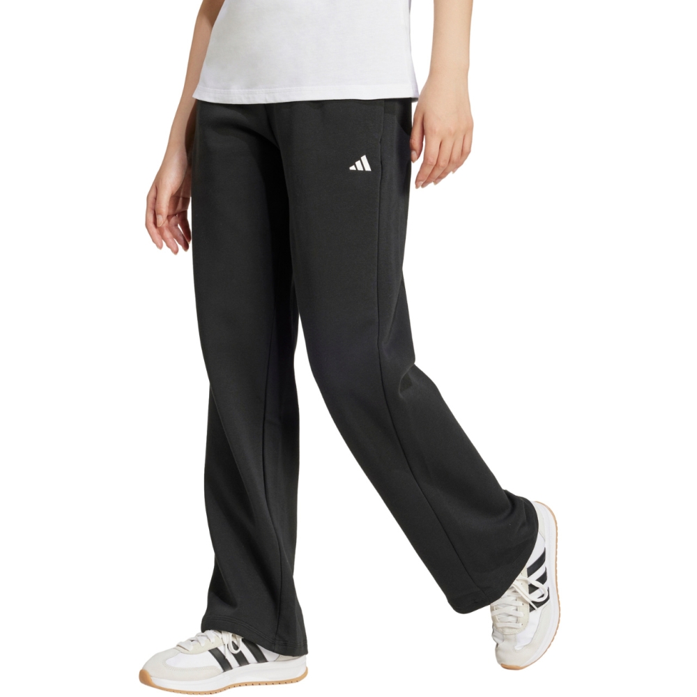 Pantalon adidas Essentials Small Logo Feel Cozy Open-Hem 's black JC5921 dama