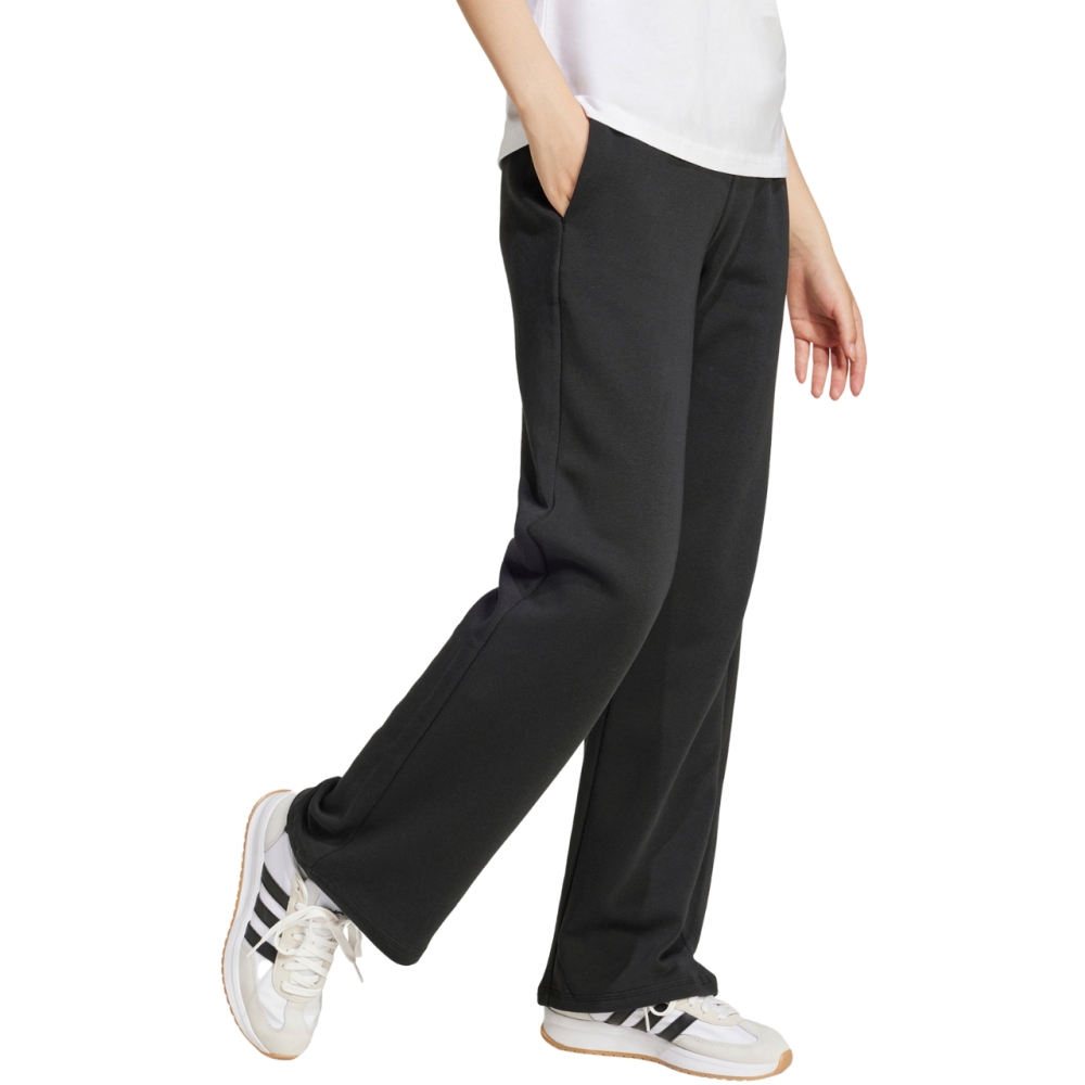 Pantalon adidas Essentials Small Logo Feel Cozy Open-Hem 's black JC5921 dama