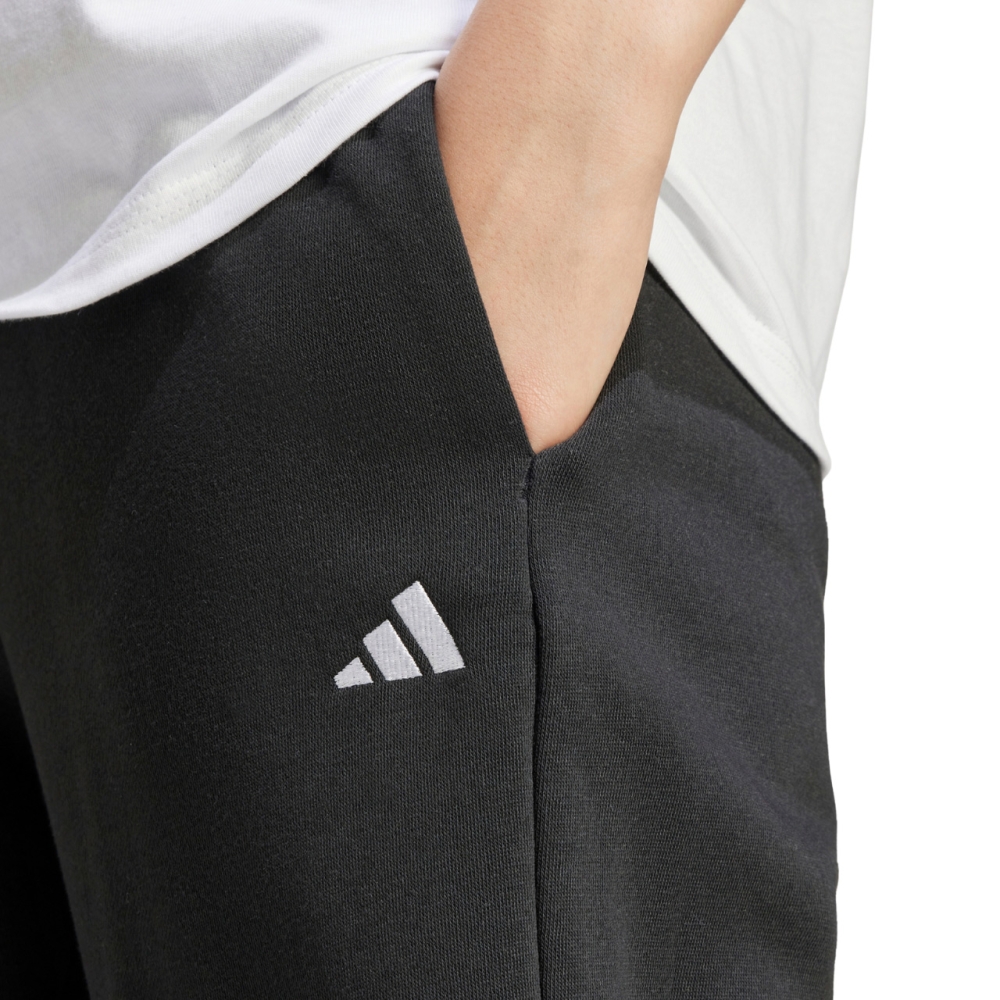 Pantalon adidas Essentials Small Logo Feel Cozy Open-Hem 's black JC5921 dama