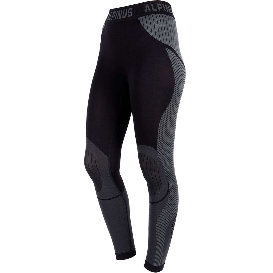 Pantalon Alpinus Active Base Layer 's thermoactive black and gray GT43185 dama