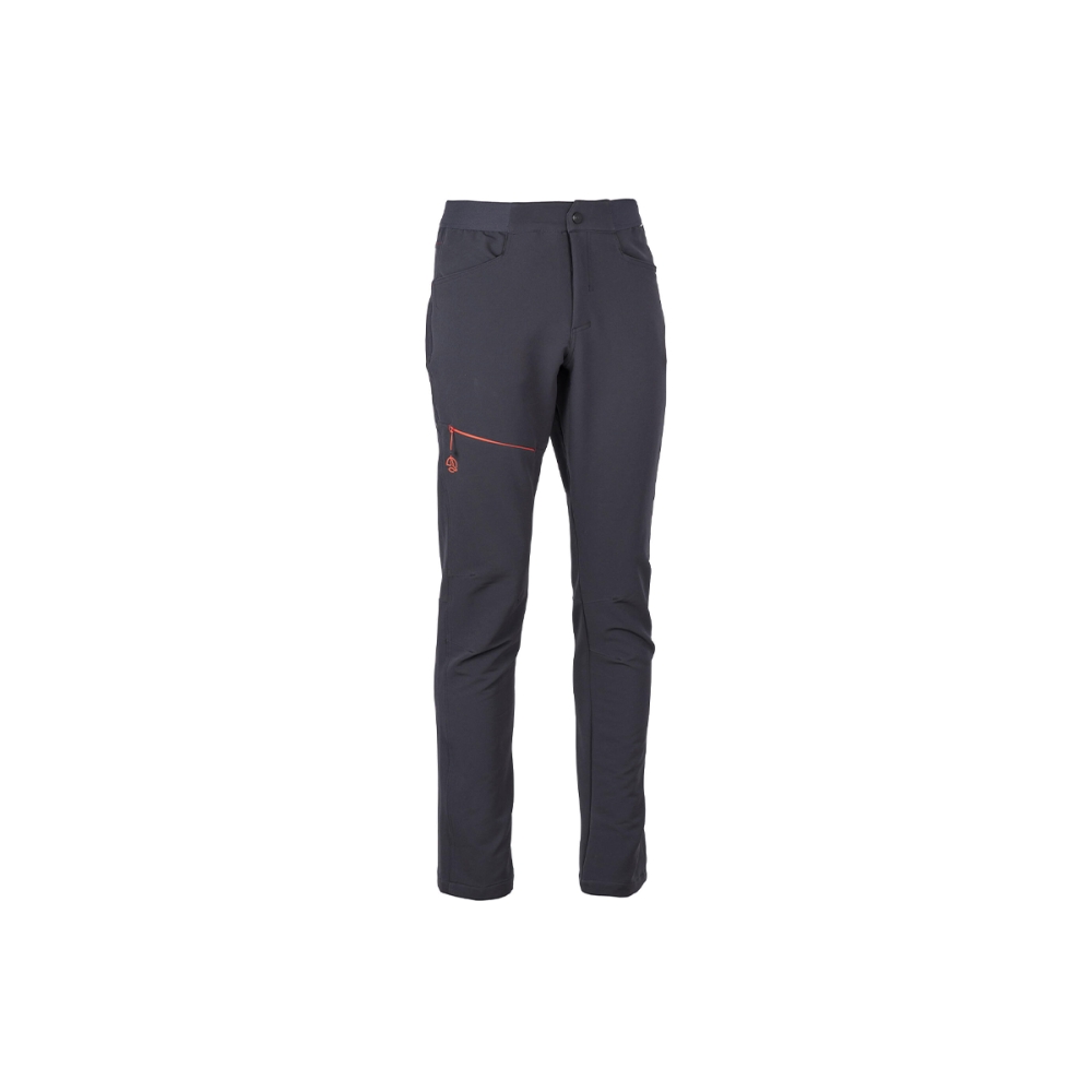 Pantaloni Barbati Ternua Felkin Warm Whales Grey/Orange.com