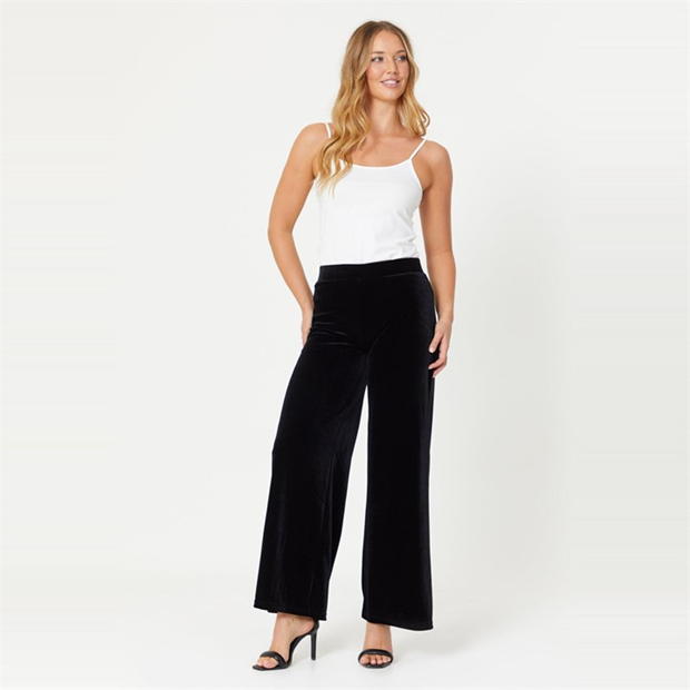 Pantalon Combat Be You Wide Leg Velvet