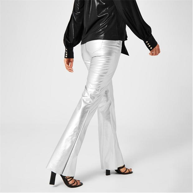 Biba Biba x Tess Daly Silver Flare Trouser