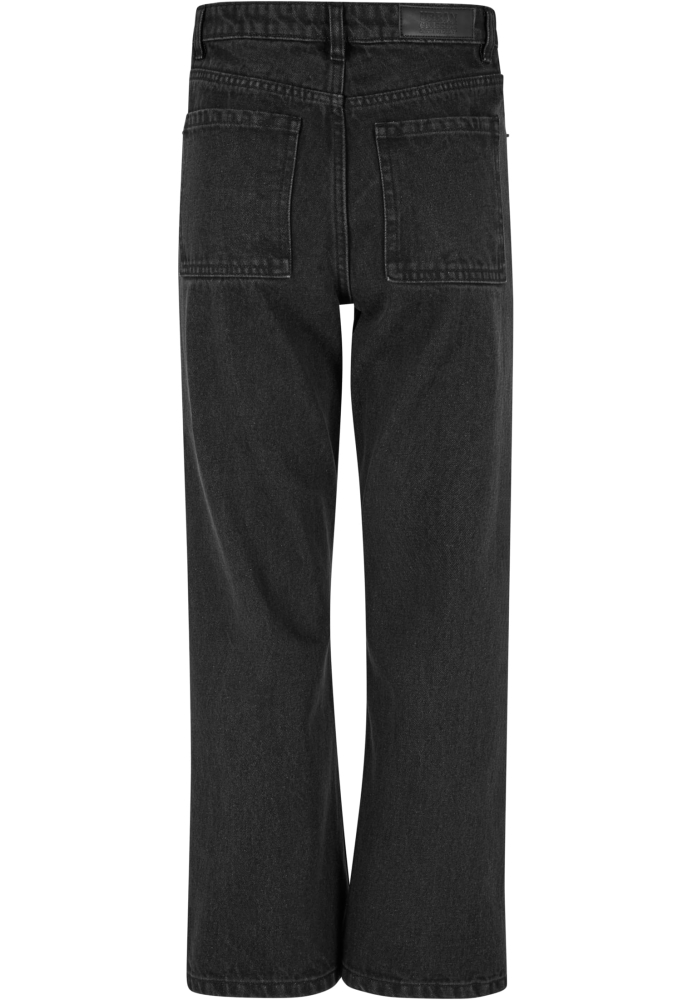 Pantalon Cropped Straight Leg Denim dama Urban Classics