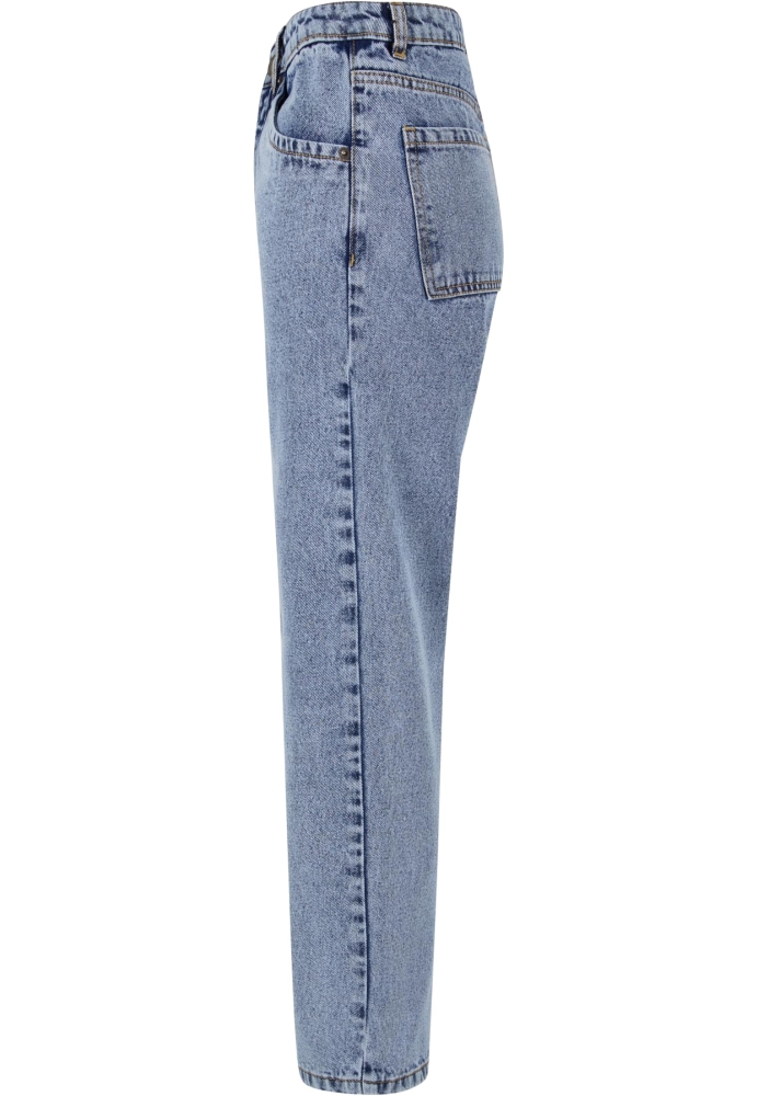 Pantalon Cropped Straight Leg Denim dama Urban Classics