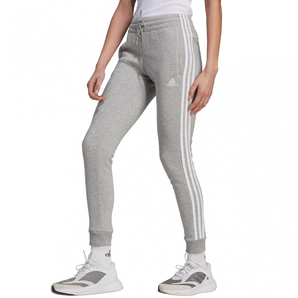 Bluza Pantalon 's adidas Essentials 3-Stripes gray IL3282 dama